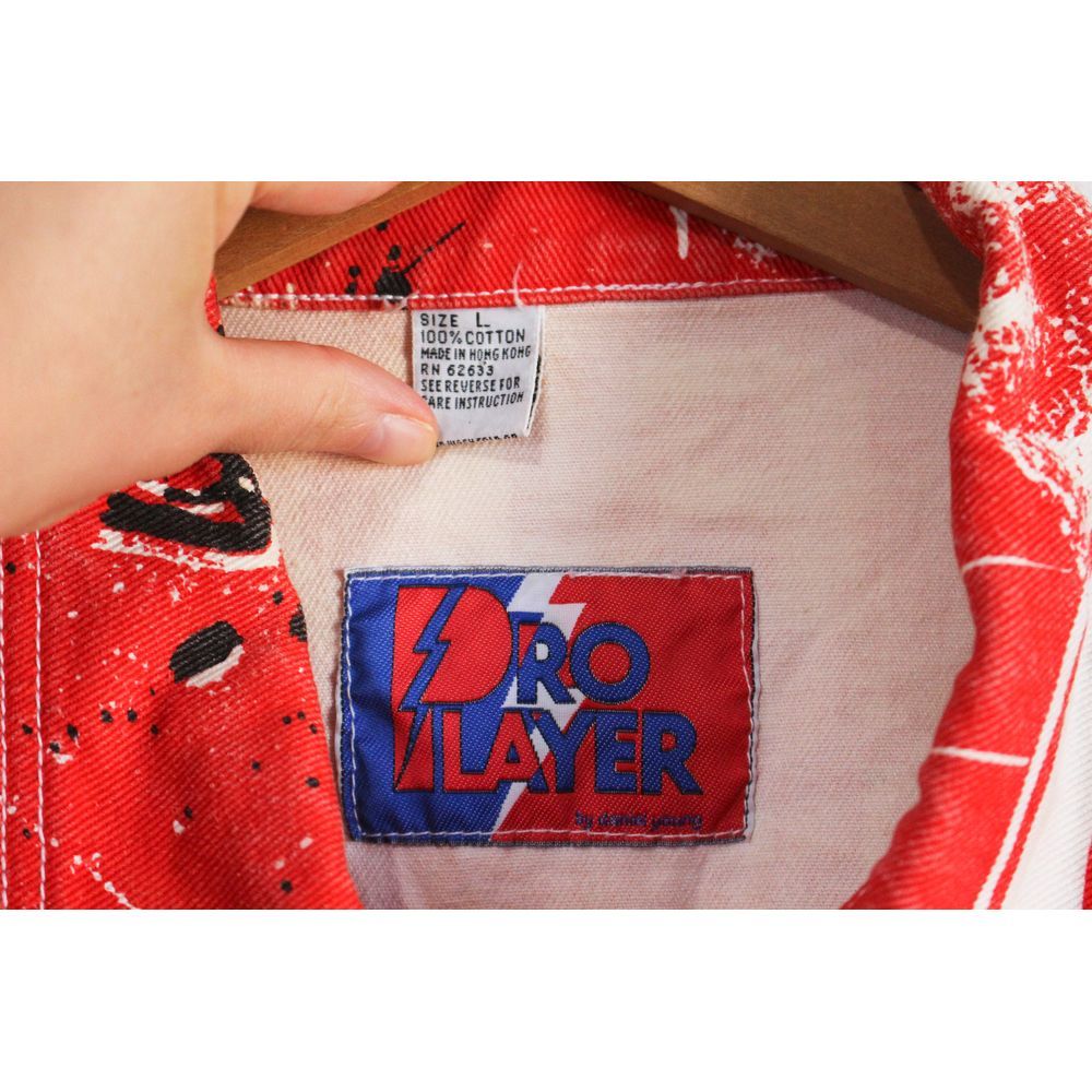 Vintage Cincinnati Reds Baseball MLB Denim Jacket - Picture 4 of 7
